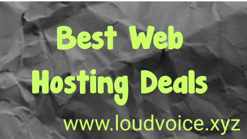 Best web hosting deals